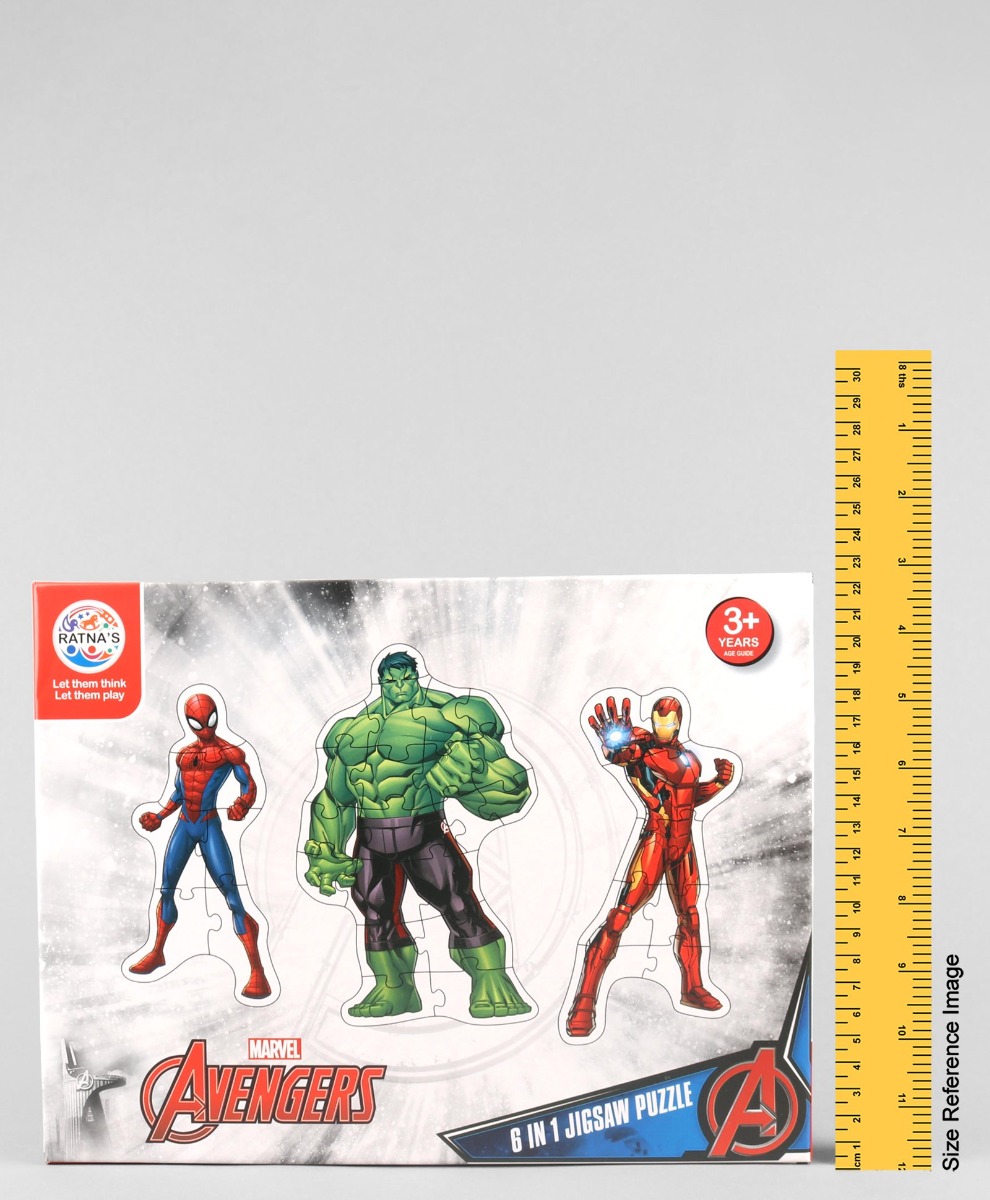 Avengers 6 in 1 Jigsaw Puzzle- 72 Pieces