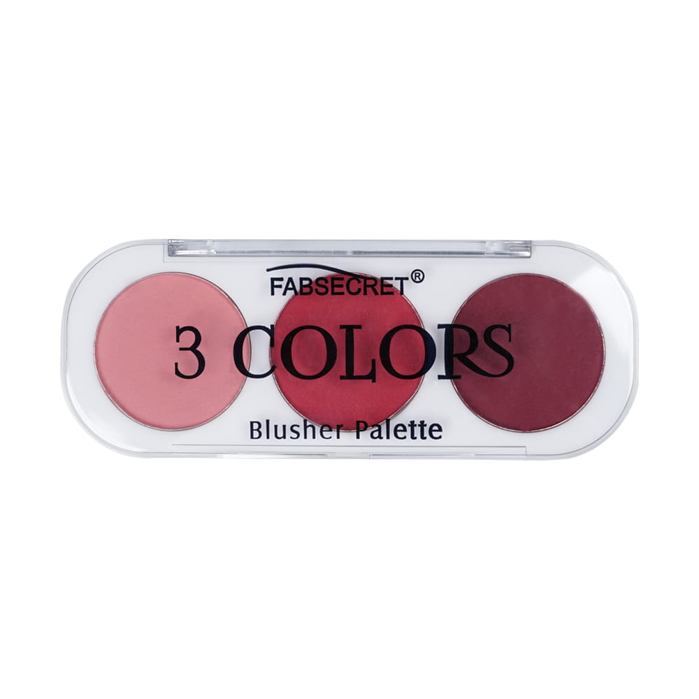 3 Colors Blusher Palette 