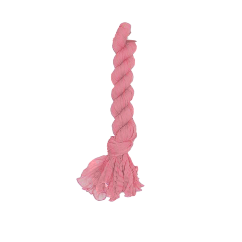 Marlyns Solid Pink Chiffon Shawl For Women 