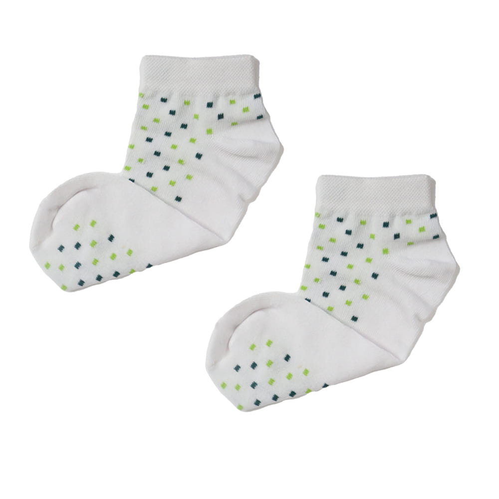 Footmate  Soft and Spandex Cotton  Ankle Length White Socks for Men & Women