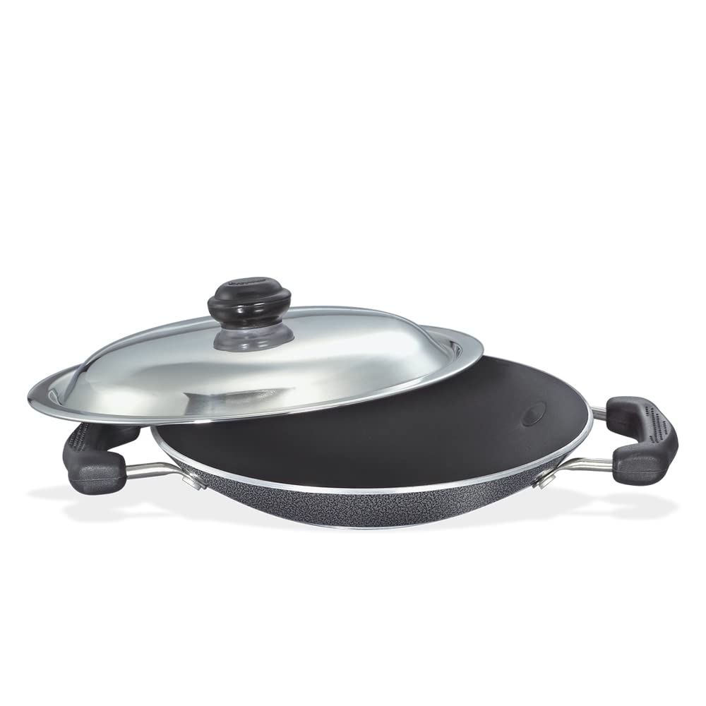 Prestige Omega Select Plus Aluminium Non Stick Appachatty with Stainless Steel Lid 200wl
