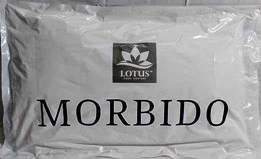 Morbido Soft Microfiber White Pillow 17x27 Inch (43x68cm)