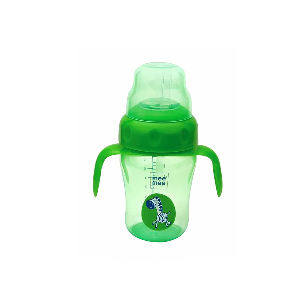 Mee Mee 2 in 1 Spout & Straw Sipper Cup (Green)