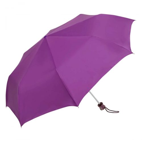 Popy 3 Fold Purple U.V Block Silver Coating Umbrella