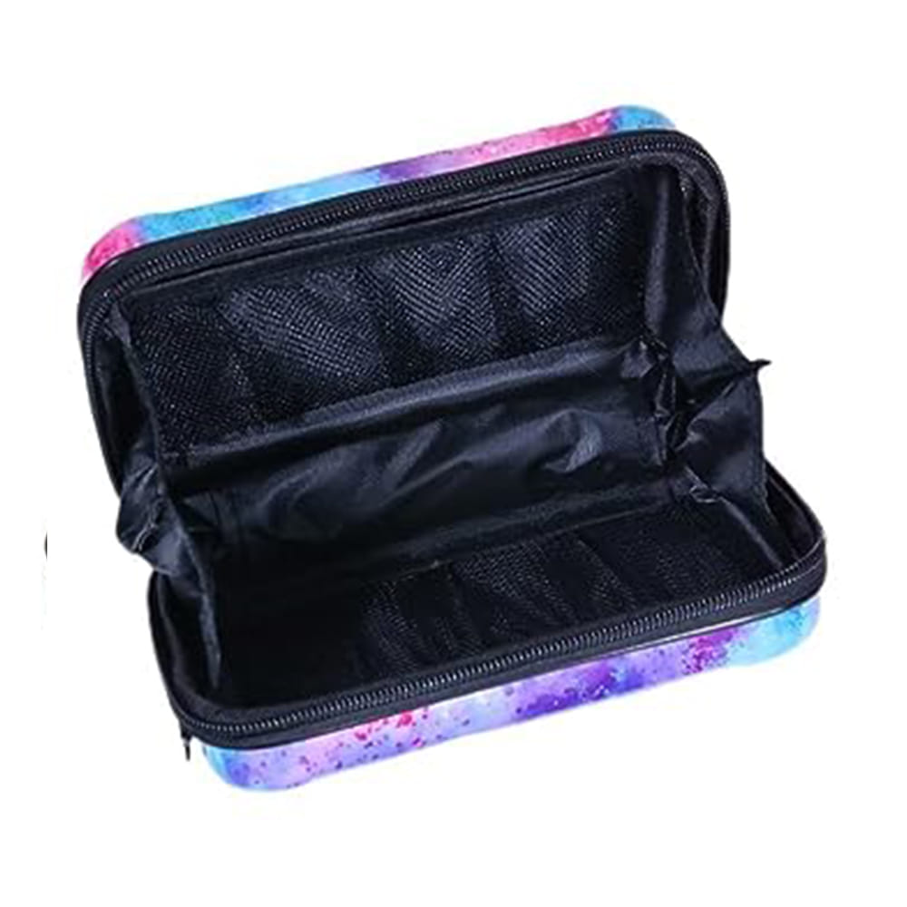Multicolor Cross Sling Cosmetic Bag Box For Girls with Detachable Shoulder Strap