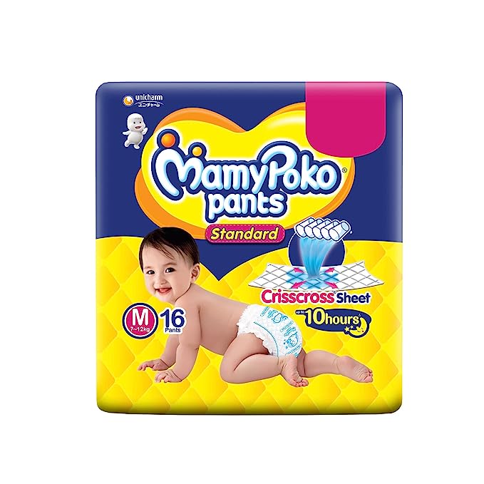 Mamy Poko Pants Standard Medium7-12 kg, 16 pants
