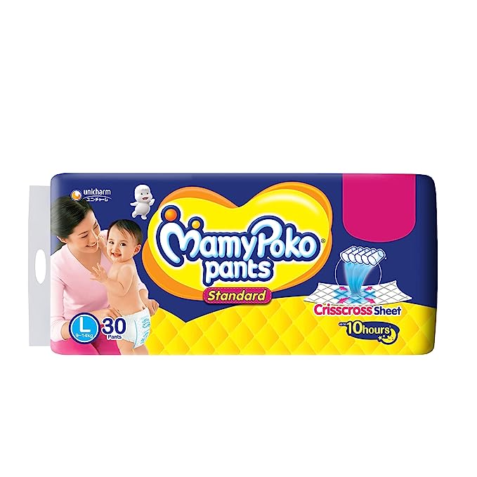 Mamy Poko Pants Standard Large  9-14 kg, 30 Pants