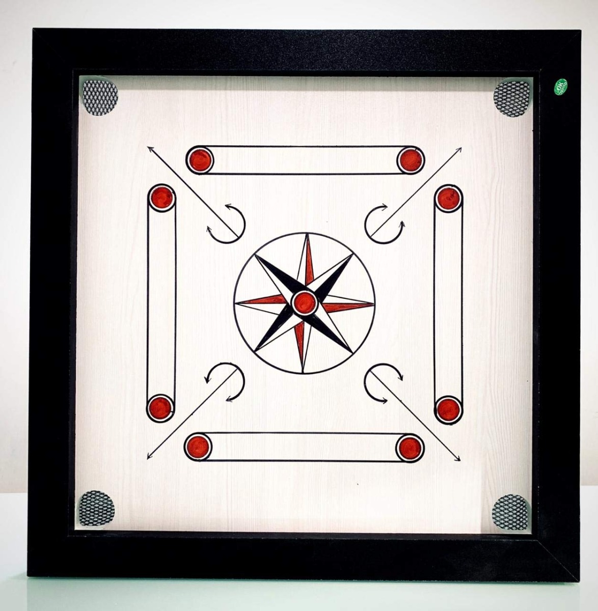 Waterproof Carrom Board Full Size with 4x3 Size
