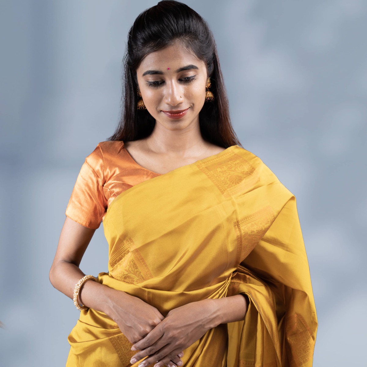 Artistic Copper Zari Designer Saree |  Beautiful Fancy Soft Silk Saree