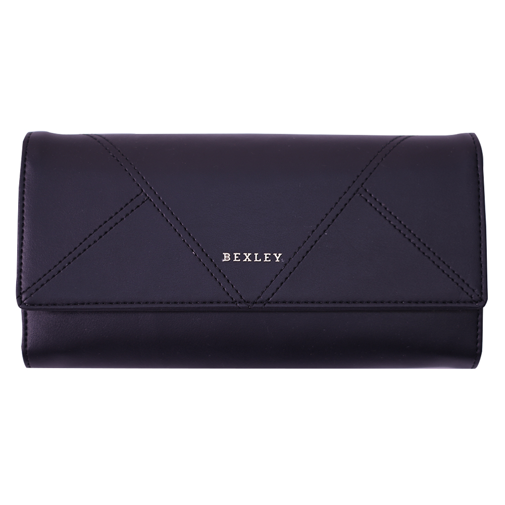 Bexley Bi-Fold Elegant Stylish Women Wallet-Black