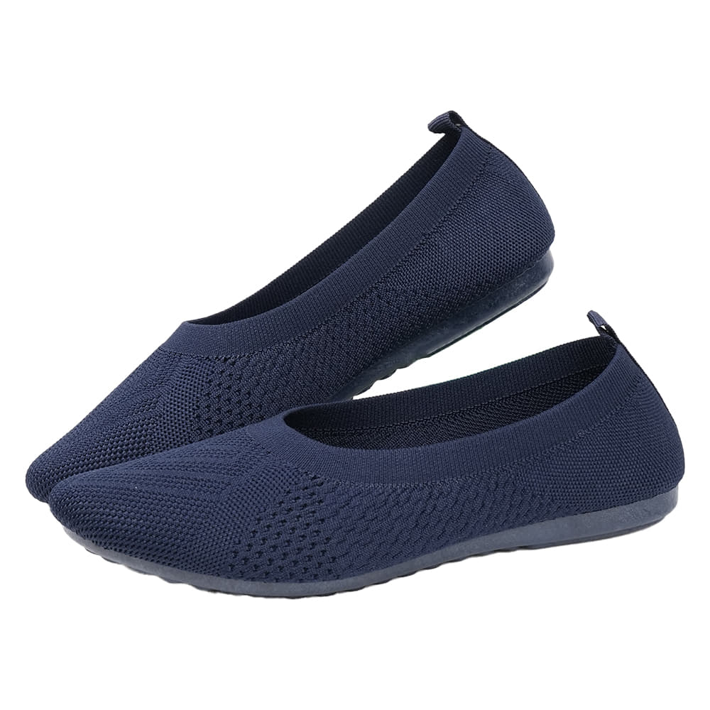Marlyns Womens Casual Shoes (Navy Blue)