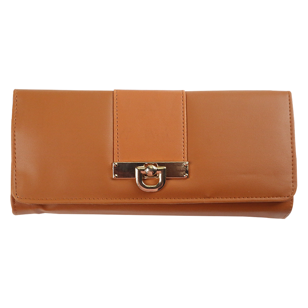 Women's Brown Bexley Two-Fold Hand Wallet