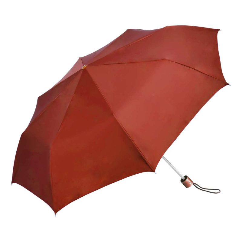 Popy 3 Fold 545mm Blush Color U.V Block Silver Coating Umbrella