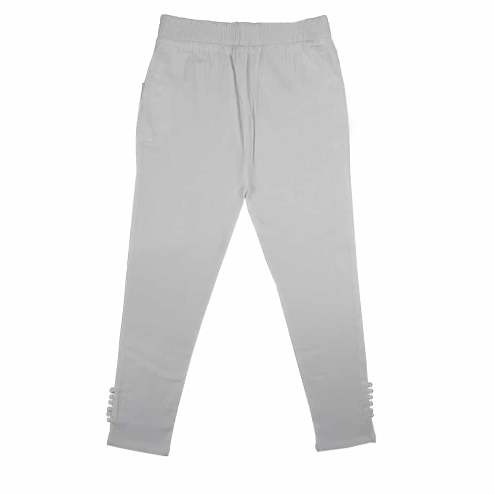 Stylish Womens Grey Colour Color Rayon Cigarette Pant | Trousers for Women