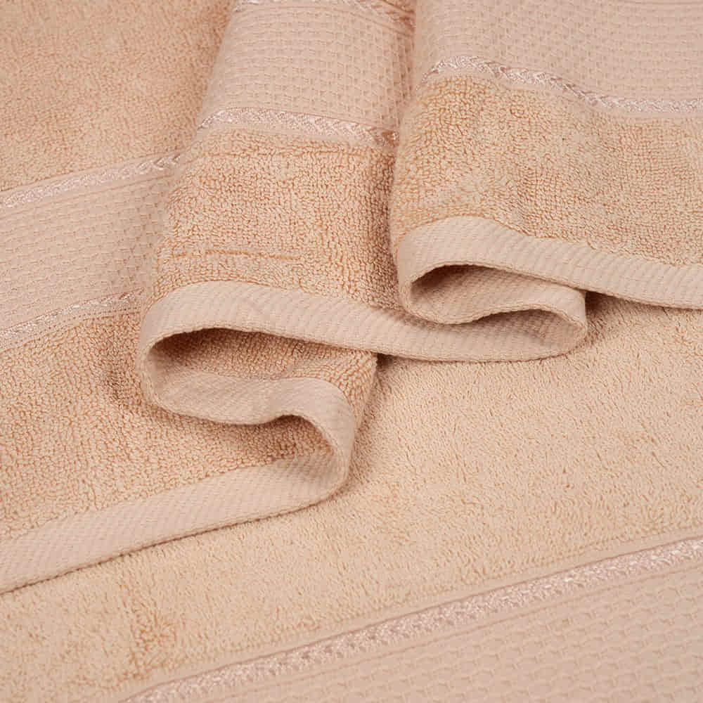 Microfiber Plain Cream Bath Linen Turkey Towel