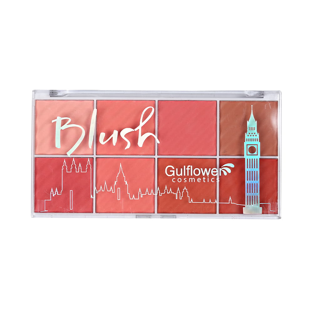Gulflower Cosmetics Multicolor Pink Shadow  Blusher Palette