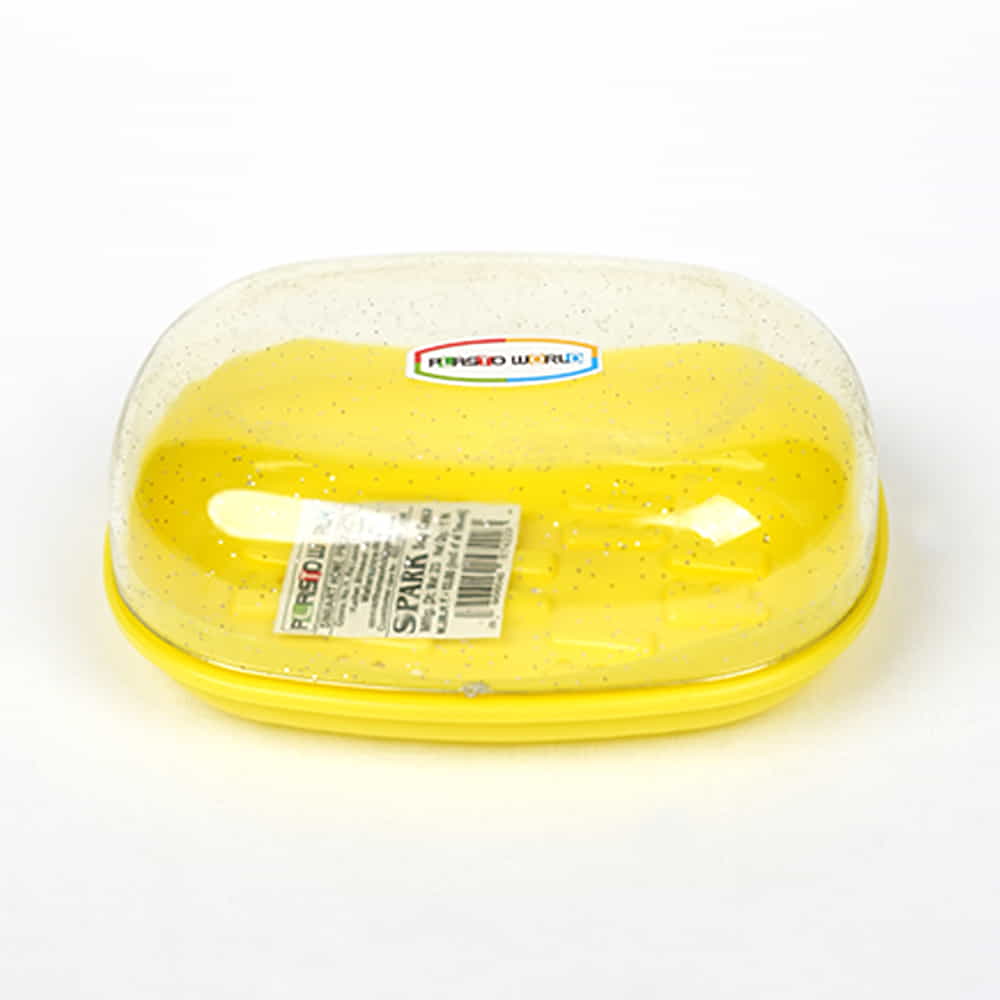 Plasto World Spark Yellow Soap Case 
