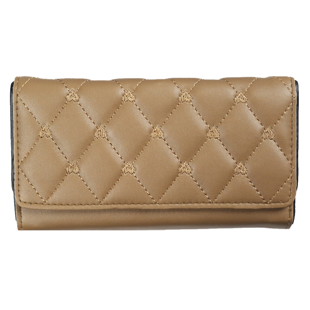 Fashionable Embroidered Embossed Womens Wallet