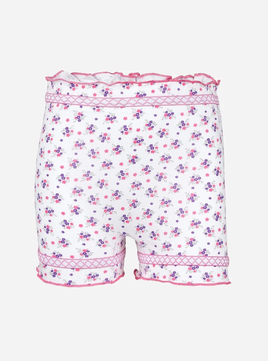 V Star Smiley Multi Color(Assorted) Panty (Pack of 3) for Girls