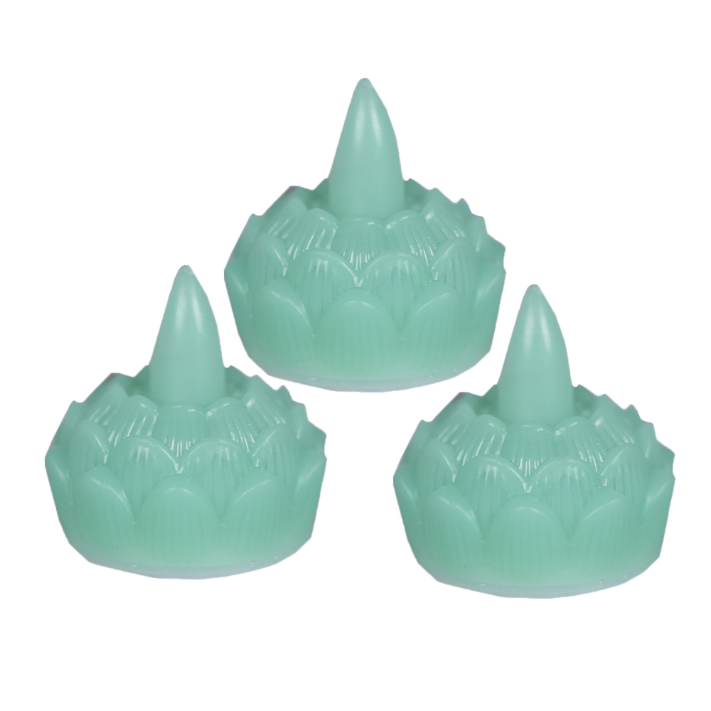 Flameless Waterproof Candle Lamp Float on Water (Pack of 3)