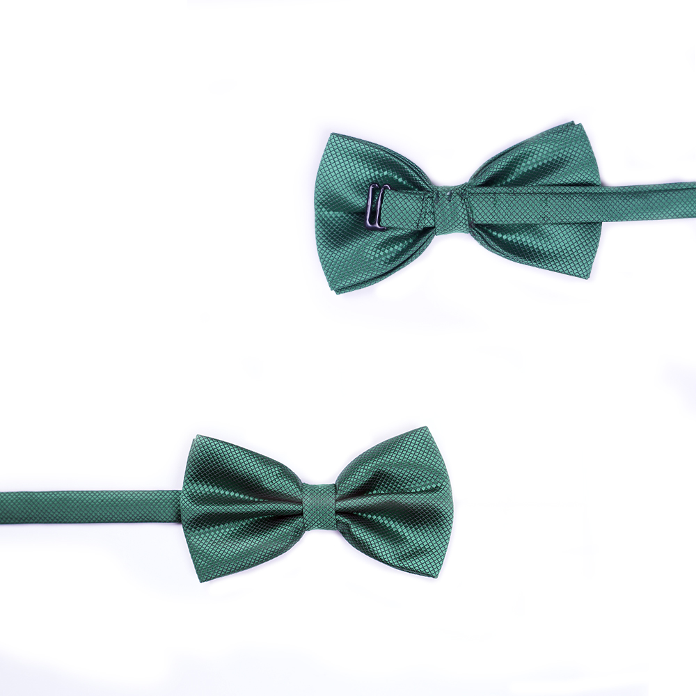 GREEN ADJUSTABLE PRE-KNOTTED BOWTIE FOR MEN