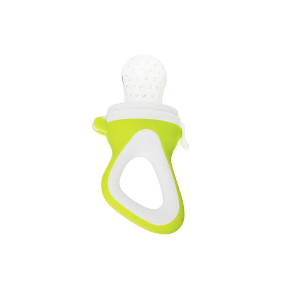 Mee Mee Fruit & Food Feeder With Silicone Sack - Green