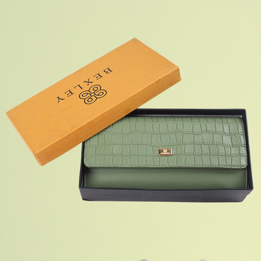 Bexley Stylish Bi-Fold  Textured Wallet For Women