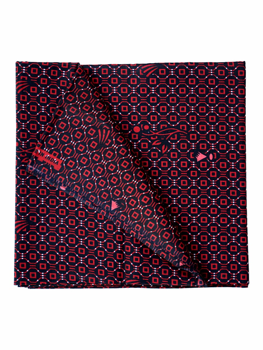 Kitex Men's Cotton Geometric Pattern Print Lungi 127 x 200cm (Multi-Coloured, Assorted Prints, Free Size) - Pack of 3 