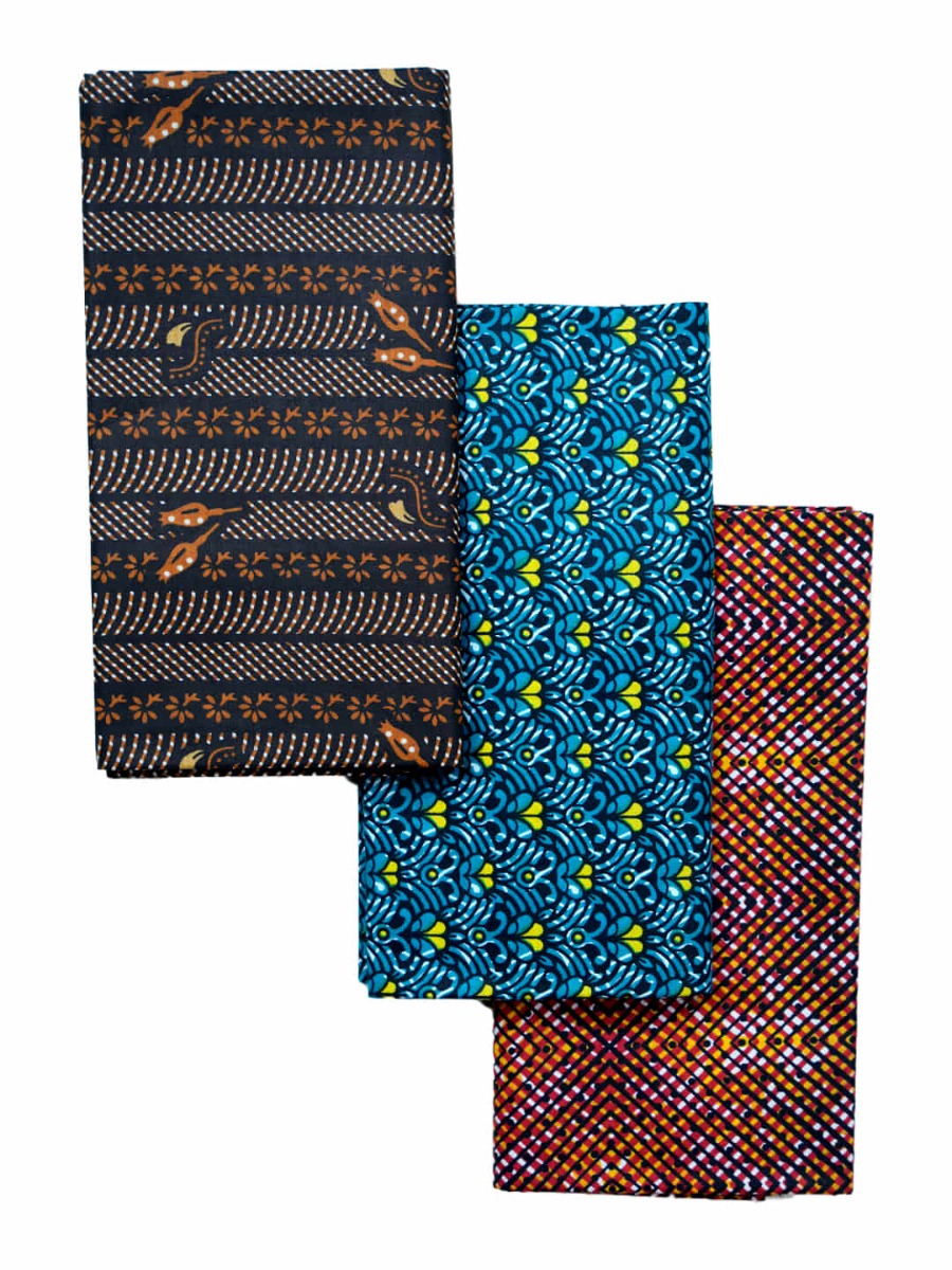 Kitex Men's Cotton Seamless Print Lungi 130 x 200cm (Multi-Coloured, Assorted Prints, Free Size) - Pack of 3