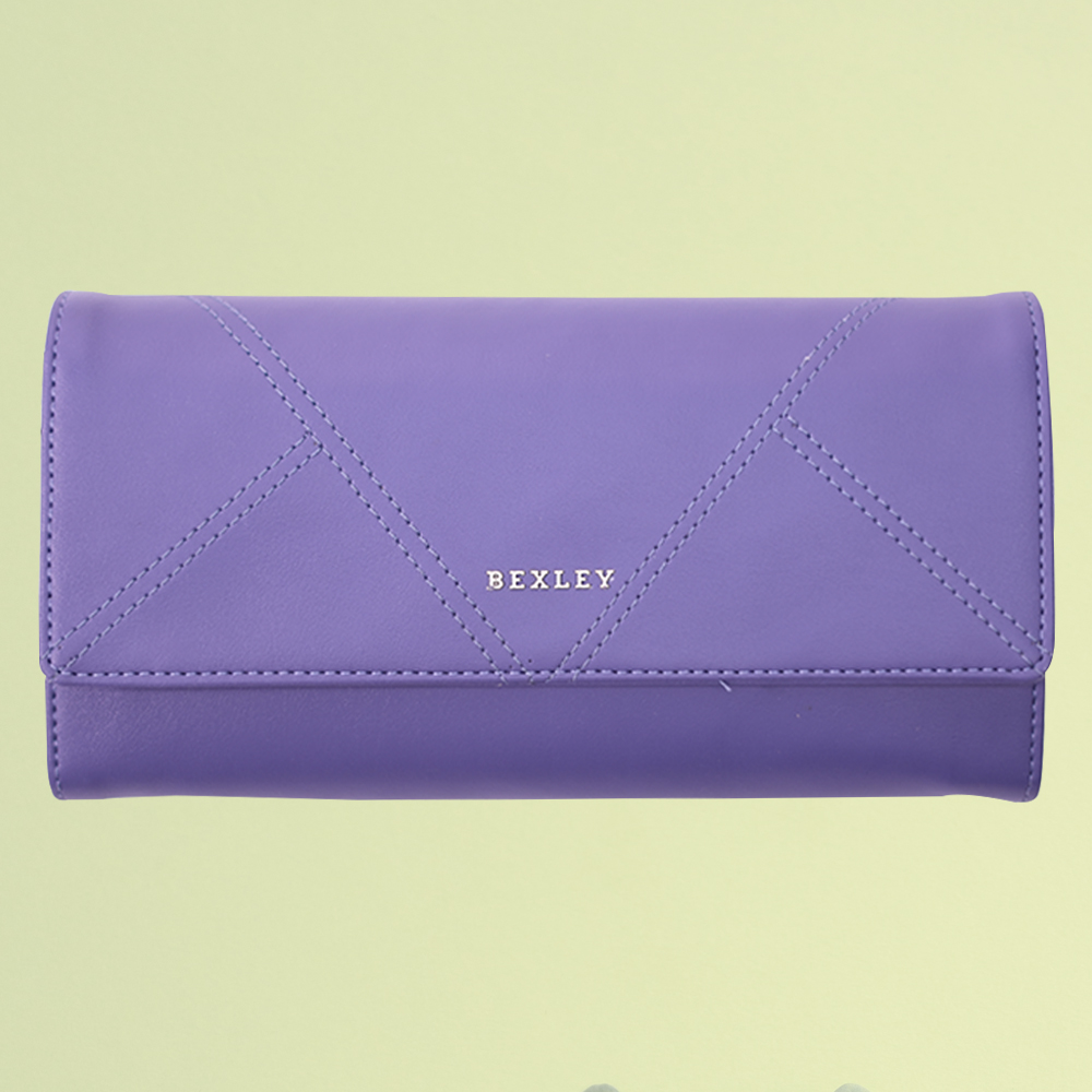 Bexley Bi-Fold Elegant Stylish Women Wallet-Pastel Blue