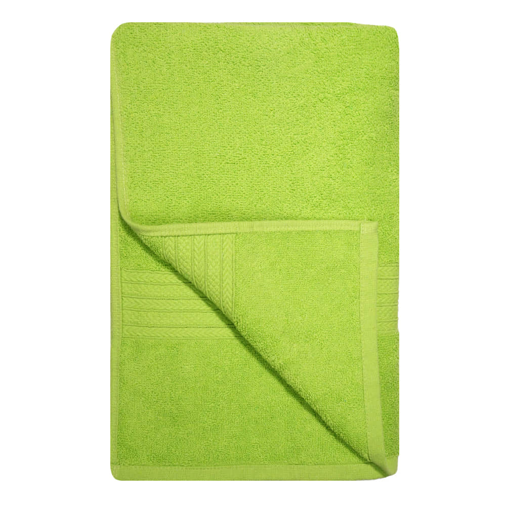 Microfiber Plain Lime Green Bath Linen Turkey Towel