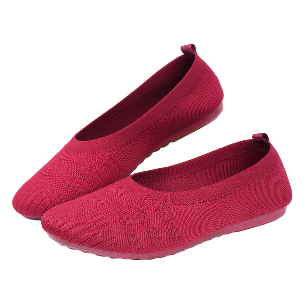 Marlyns Womens Casual Shoes (Reddish Maroon)