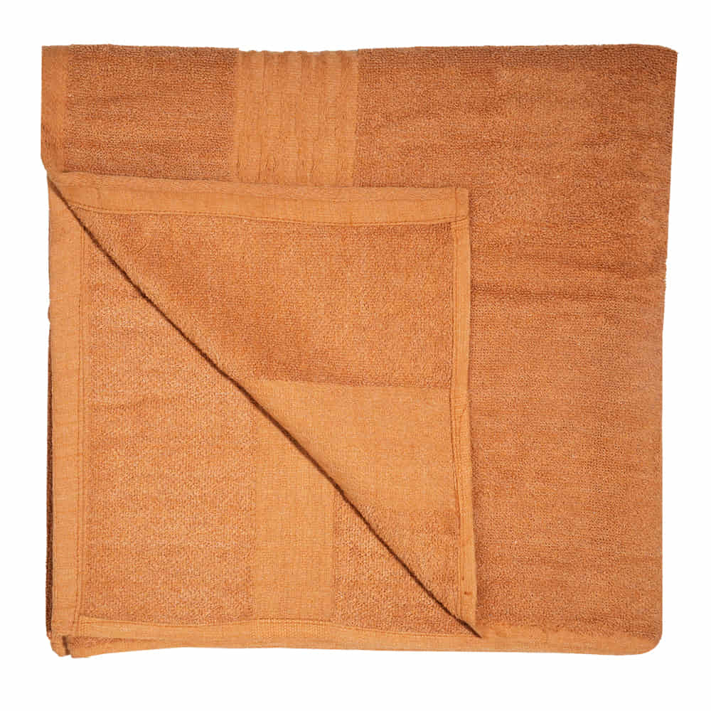 Microfiber Plain Ochre Color Bath Linen Turkey Towel