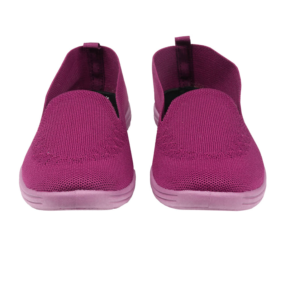 Marlyns Womens Style Comfortable Casual Shoes (Purple)