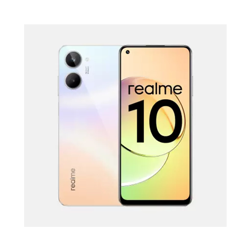Realme 10 4G Clash White (128GB ROM, 8GB RAM)