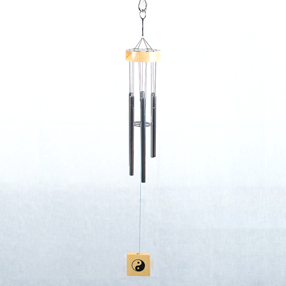 Lovely Positive Energy Wind Chimes (Silver 7 Round Pipe)