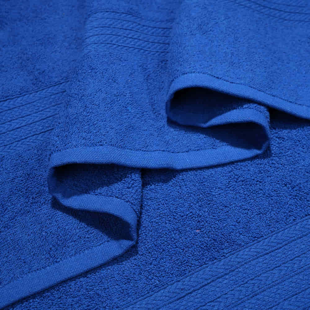 Microfiber Plain Royal Blue Bath Linen Turkey Towel
