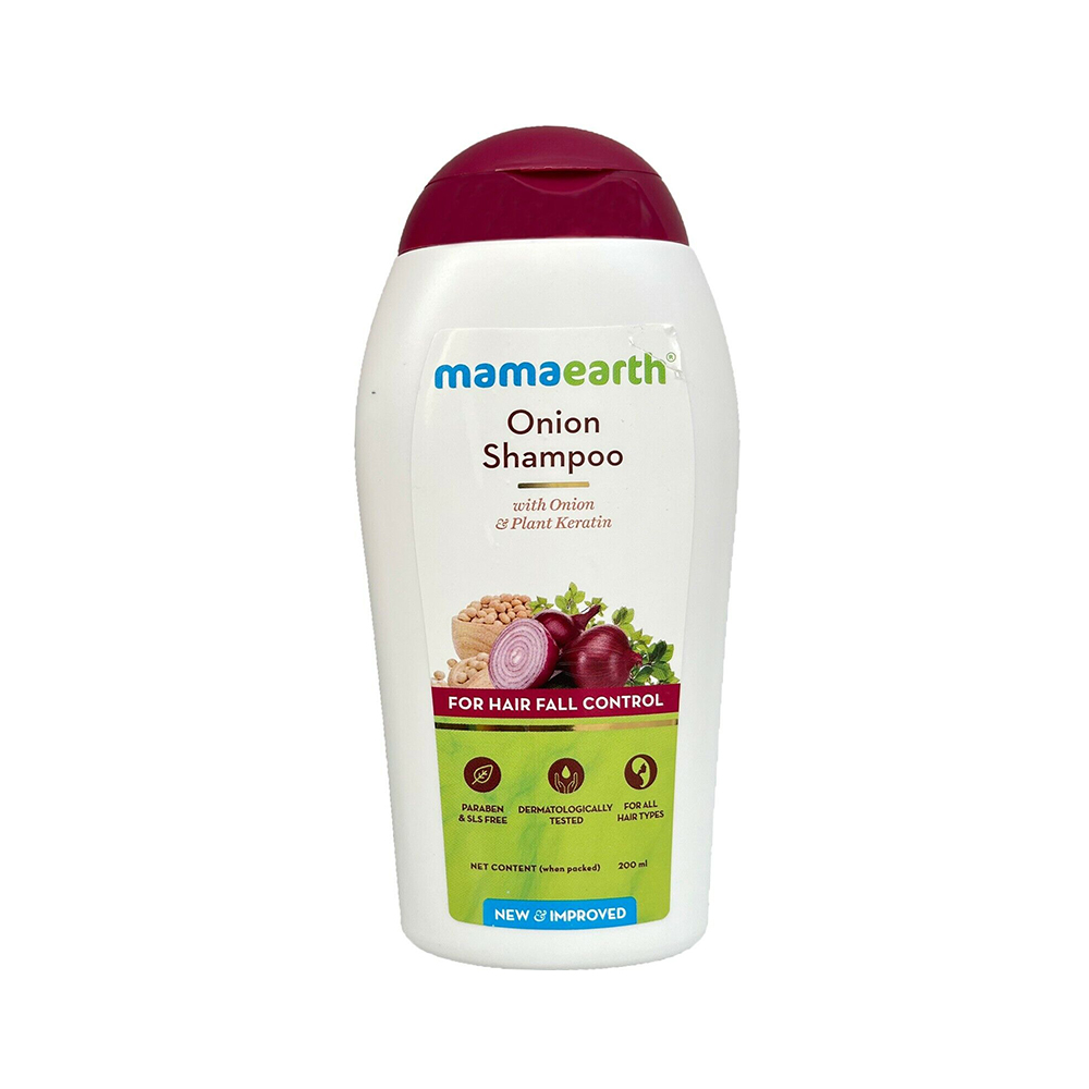 Mamaearth Onion Shampoo with Onion Plant Keratin (Pack of 2)
