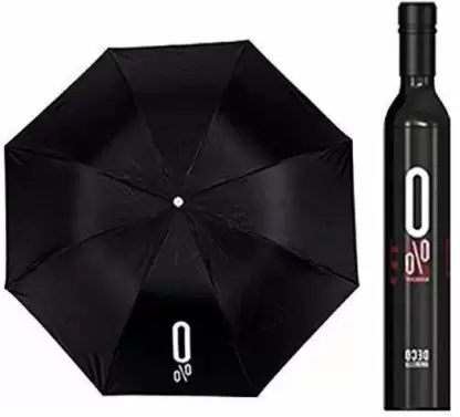Trending 0% Alcoholicity 2 Fold Deco Bottle Umbrella